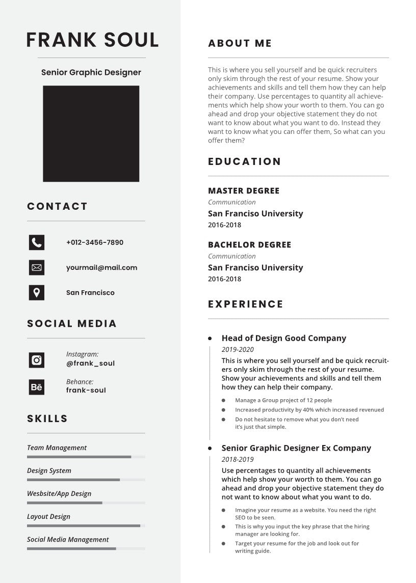 The Interview-Winning Resume Template Vol-13