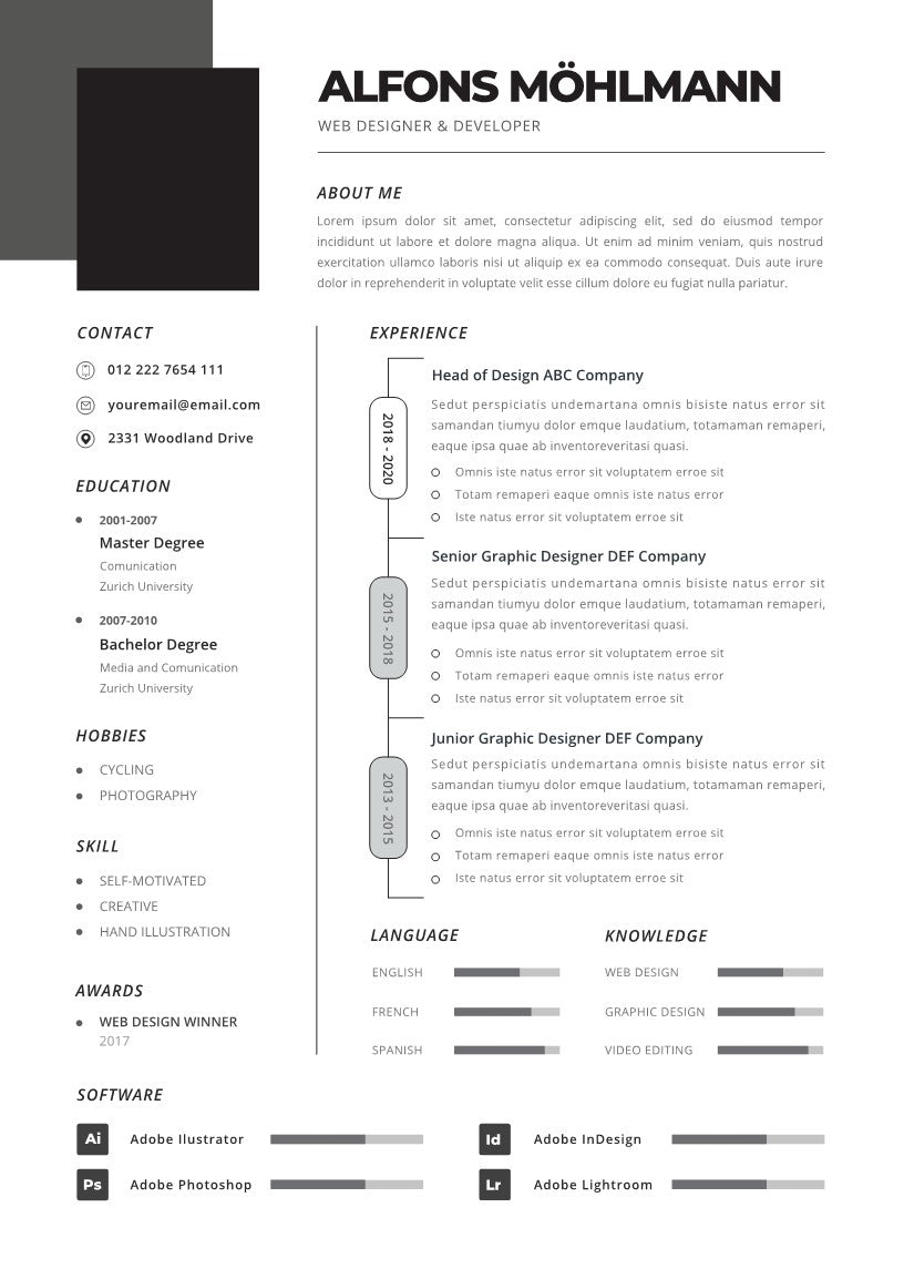 The Interview-Winning Resume Template Vol-26