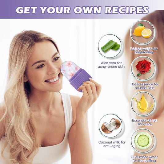 ICE ROLLER SILICONE FACIAL CUBE