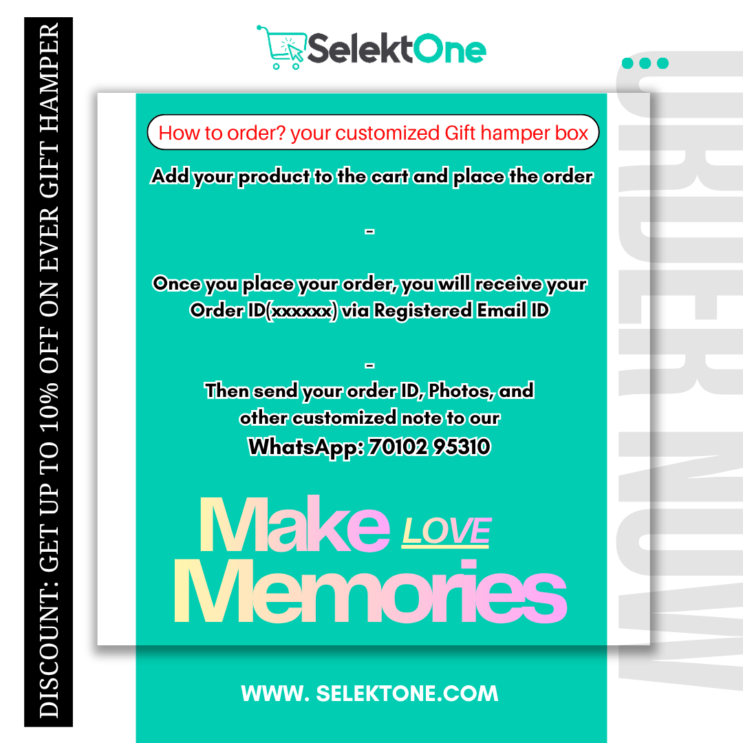 Premium Gift Hamper Box (12x8x3 inch) Code - #01