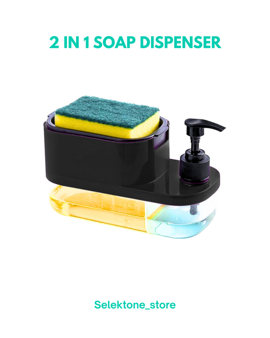 2 IN 1 SOAP DISPENSER
