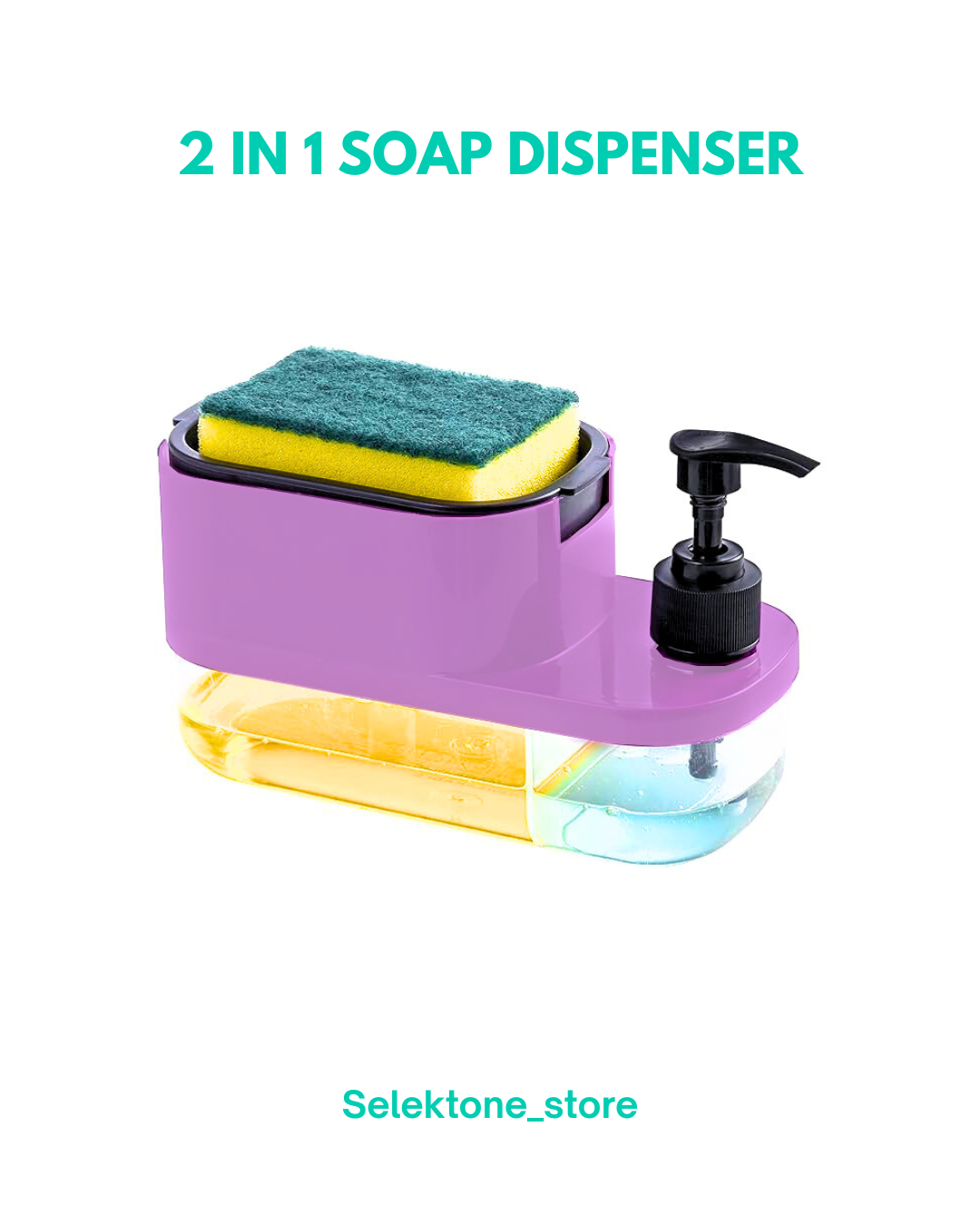2 IN 1 SOAP DISPENSER