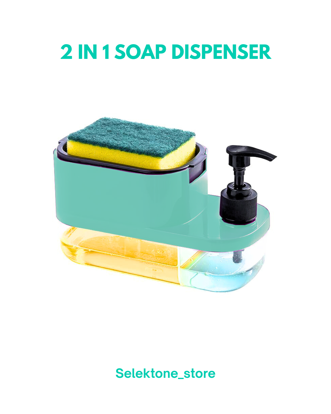 2 IN 1 SOAP DISPENSER