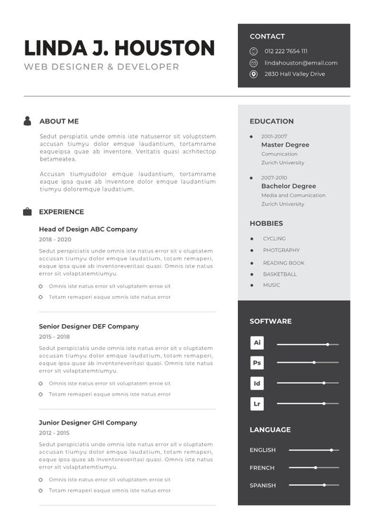 The Interview-Winning Resume Template Vol-2