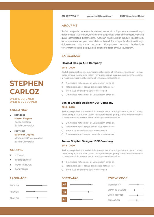 The Interview-Winning Resume Template Vol-9