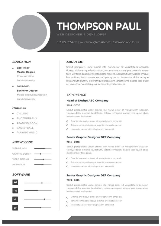 The Interview-Winning Resume Template Vol-11