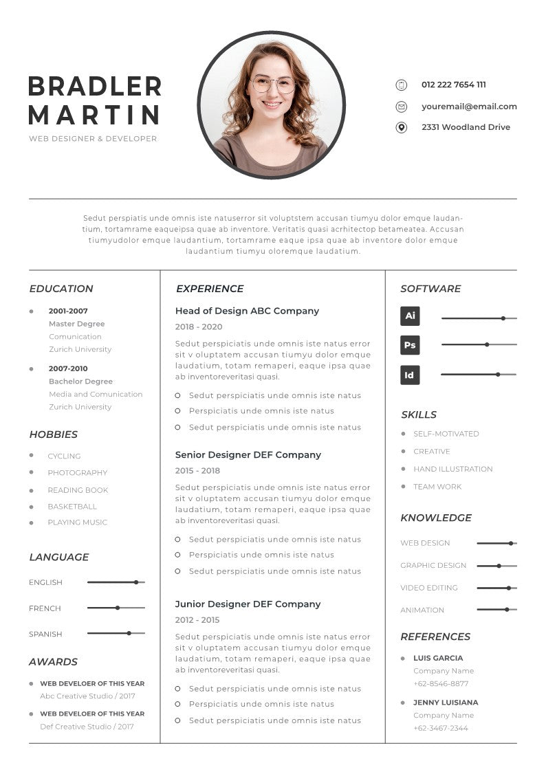 The Interview-Winning Resume Template Vol-6