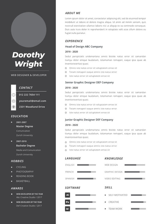 The Interview-Winning Resume Template Vol-25