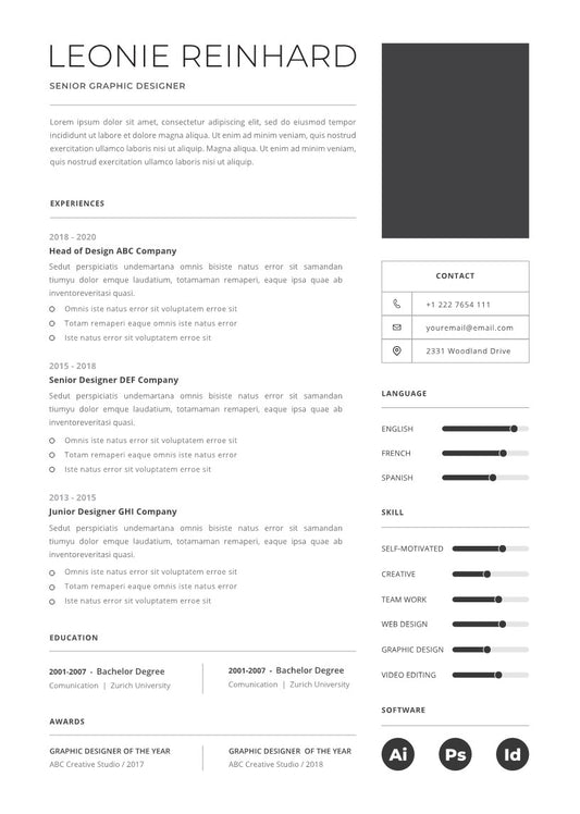 The Interview-Winning Resume Template Vol-45