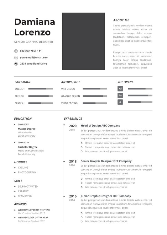 The Interview-Winning Resume Template Vol-30