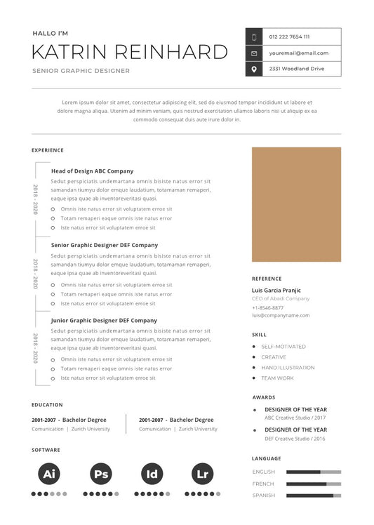 The Interview-Winning Resume Template Vol-40
