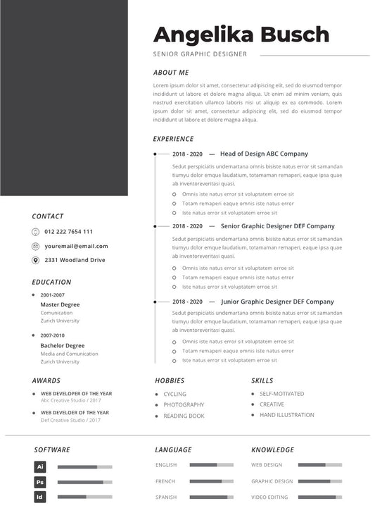 The Interview-Winning Resume Template Vol-29