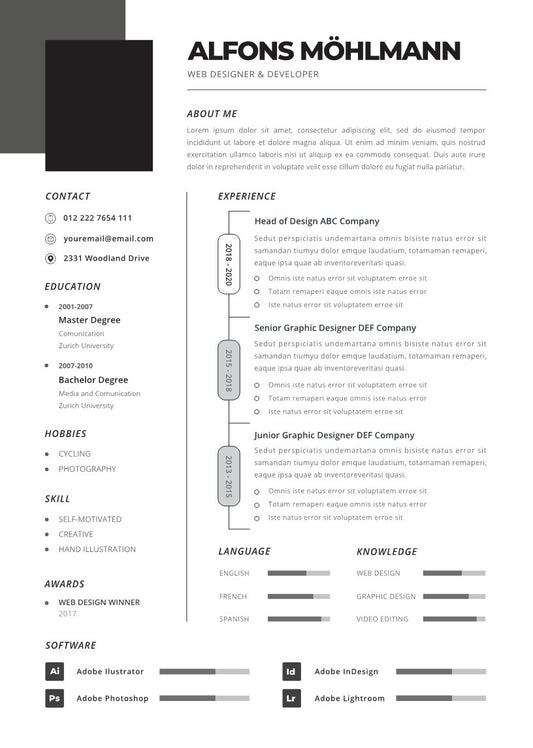 The Interview-Winning Resume Template Vol-26
