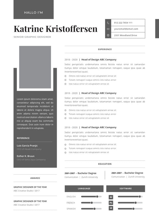 The Interview-Winning Resume Template Vol-43