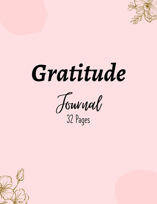 Gratitude Journal Planner