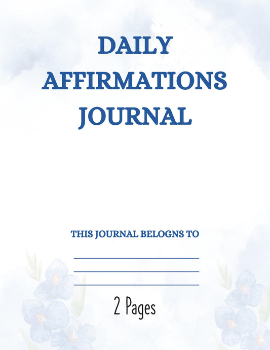 Daily Affirmations Journal