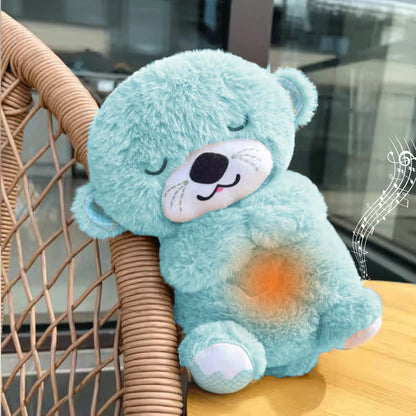 Breathing Teddy Bear with light glowing music
