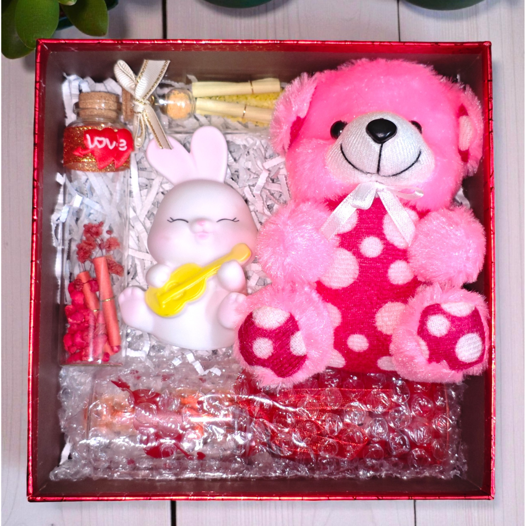 Premium Gift Hamper Square Box (8x8x3 inch) Code - #02