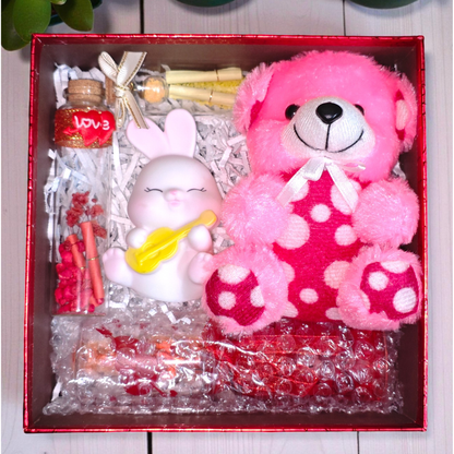 Premium Gift Hamper Square Box (8x8x3 inch) Code - #02